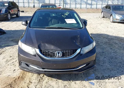 2013 Honda Civic Lx z USA, uszkodzony, nr VIN 2HGFB2F51DH589484